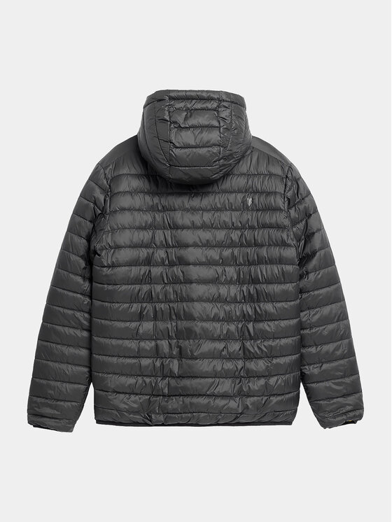 4F 4F Übergangsjacke 4FAW23TDJAM242 Schwarz Regular Fit
