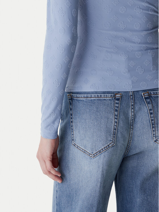 Guess Guess Blūze W6RP45 KA660 Zils Regular Fit