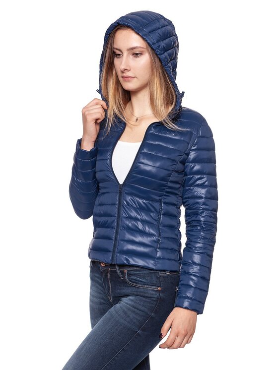 Wrangler Wrangler Giacca da donna PUFFER JACKET Blu Slim Fit