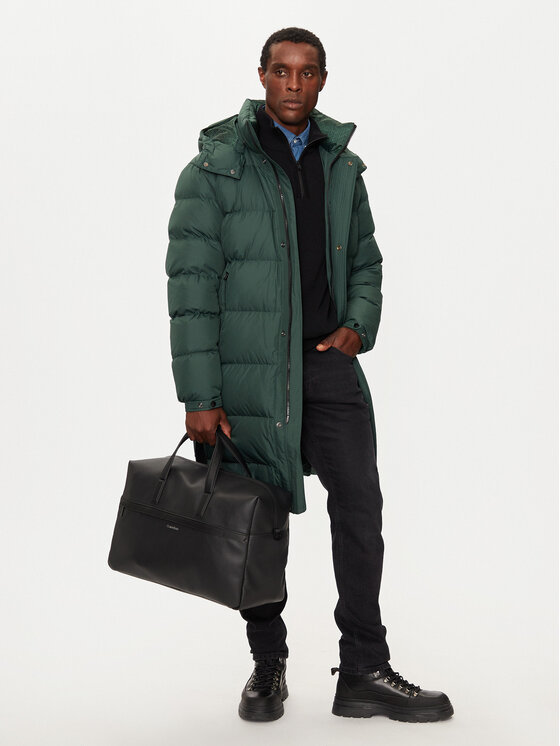 BOSS BOSS Vatovaná bunda H-Donden5 50525237 Zelená Regular Fit