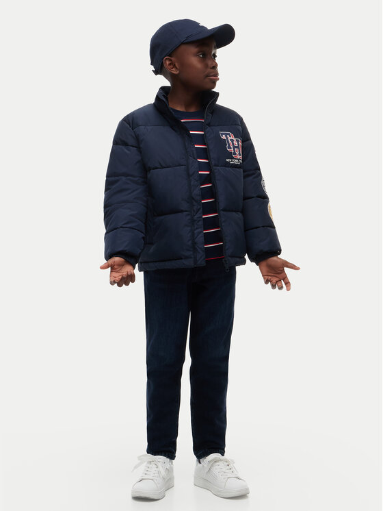 Tommy Hilfiger Tommy Hilfiger Pārejas jaka KB0KB10616 Tumši zils Regular Fit