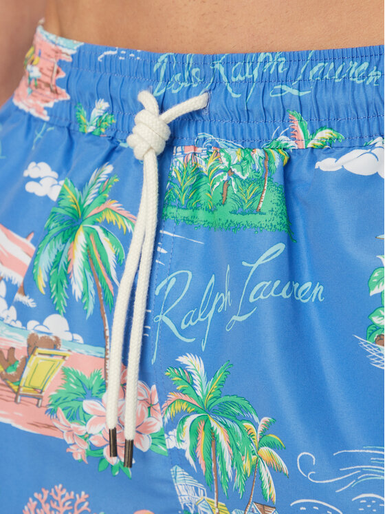 Polo Ralph Lauren Polo Ralph Lauren Pantaloncini da bagno 710B13657001 Azzurro chiaro Classic Fit
