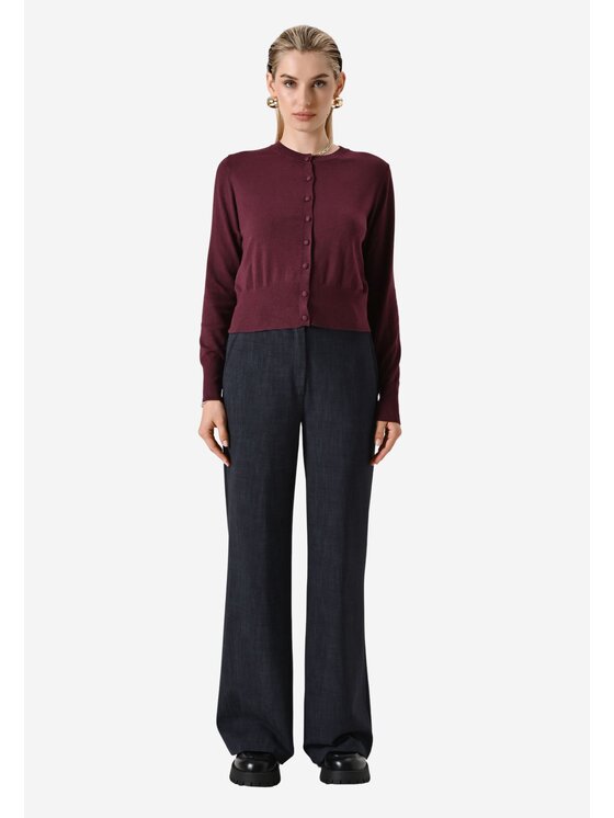 Rinascimento Rinascimento Cardigan Cardigan donna Bordeaux Regular Fit