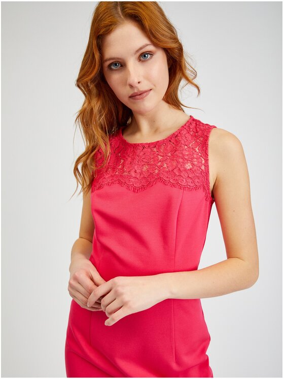 Orsay Orsay Sukienka 490460324000__38 Różowy Regular Fit