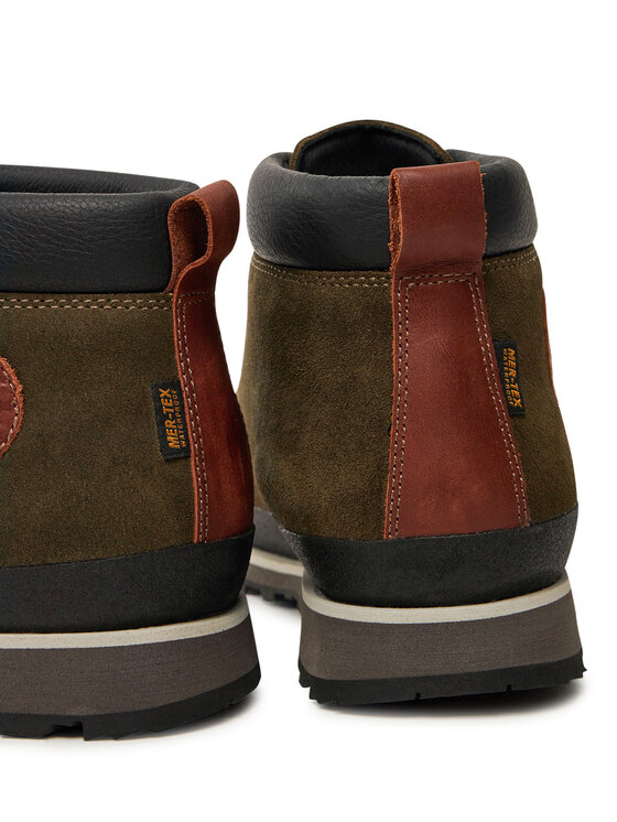 Lomer Lomer Trekingová obuv Bio Naturale Mid Mtx Suede 50085/A Kaki