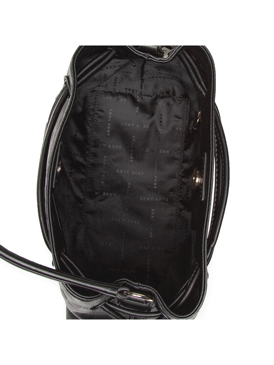 DKNY DKNY Kabelka Jude Drawstring Buck R04JVF61 Černá