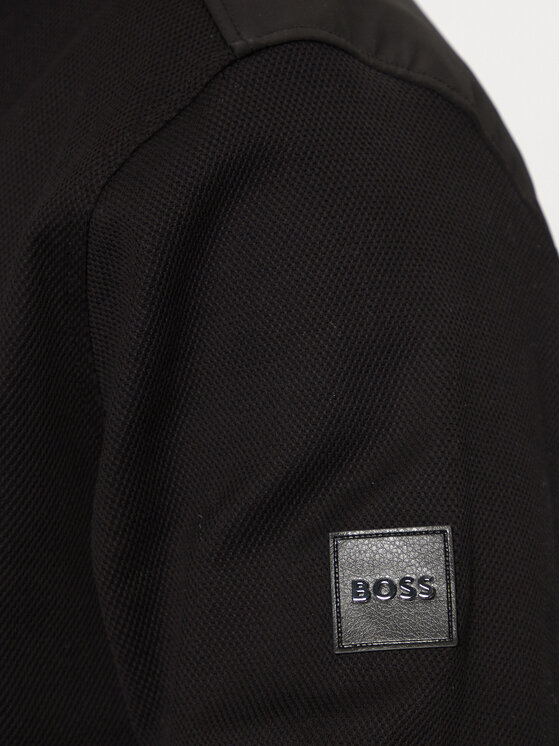 BOSS BOSS Majica dugih rukava H-Sidney 59 50524999 Crna Regular Fit