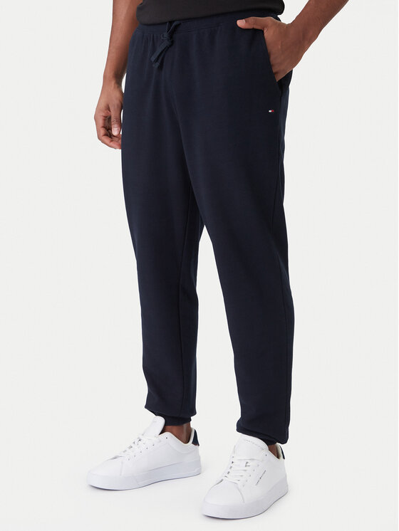 Tommy Hilfiger Tommy Hilfiger Pantaloni trening Essential MW0MW37236 Bleumarin Regular Fit