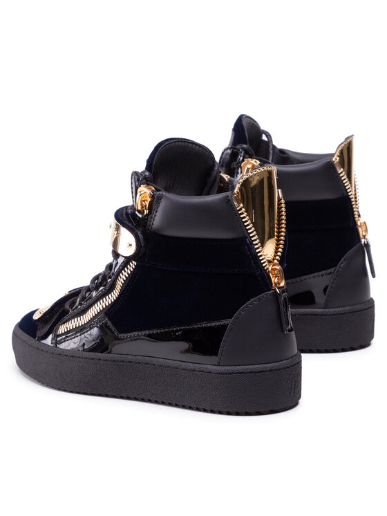 Giuseppe Zanotti Bottines RS10053 Bleu marine