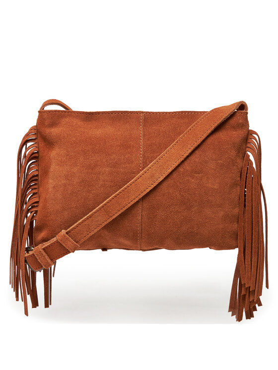 Pieces Pieces Handtasche 17157541 Braun