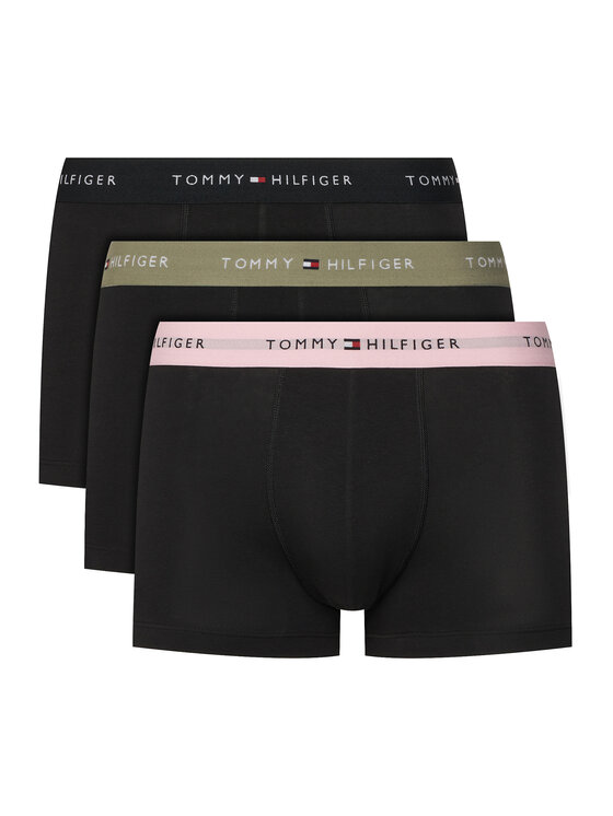 Tommy Hilfiger Tommy Hilfiger Set de boxeri﻿ UM0UM03890 Negru