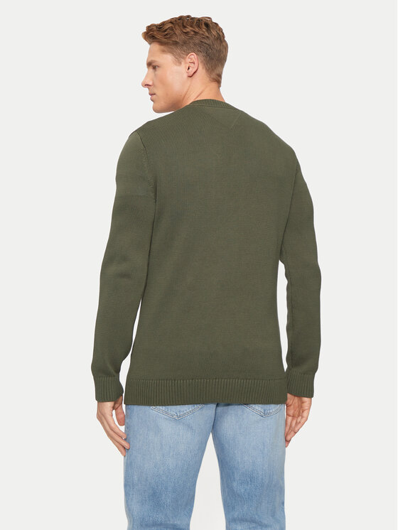Tommy Jeans Tommy Jeans Светр Essential DM0DM19429 Зелений Slim Fit