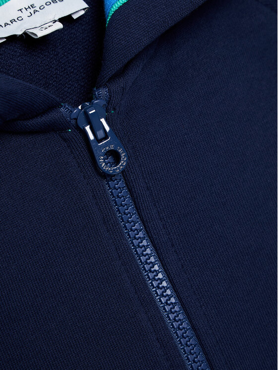 Felpa W25469 D Blu scuro Regular Fit
