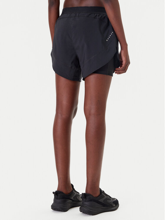 Reebok Reebok Sportovní kraťasy Running 100075412 Černá Regular Fit