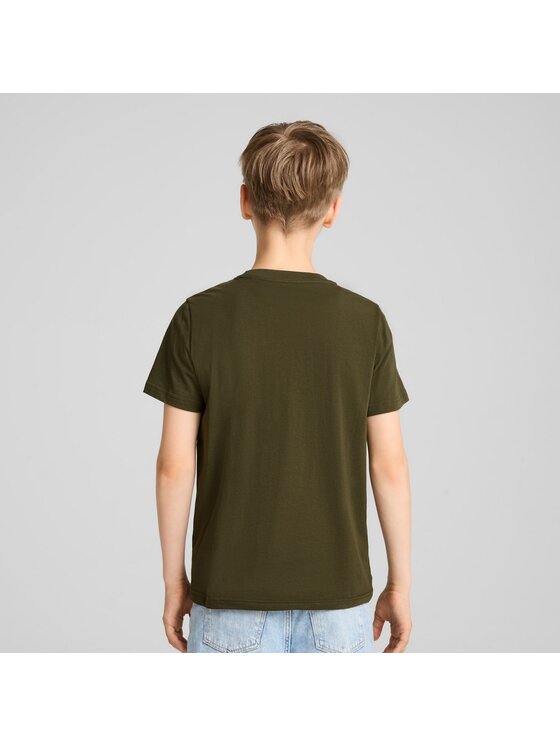 Puma Puma T-Shirt 681858 Zielony Regular Fit