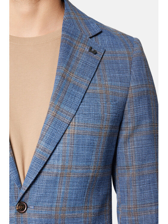 Lancerto Lancerto Marynarka Easley MA131124000019 Niebieski Slim Fit