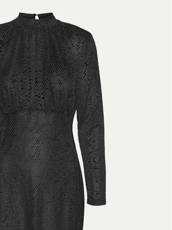 Vero Moda Vero Moda Kokteilinė suknelė Evaline 10317040 Juoda Slim Fit
