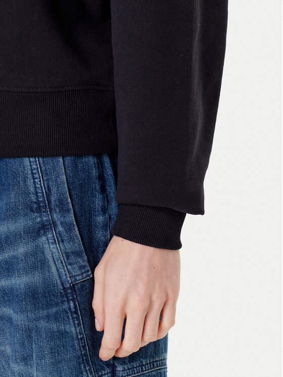 Guess Jeans Guess Jeans Μπλούζα W5YQ09 K68I4 Μαύρο Regular Fit