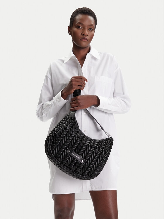 KARL LAGERFELD KARL LAGERFELD Ročna torba A3W30147 Črna