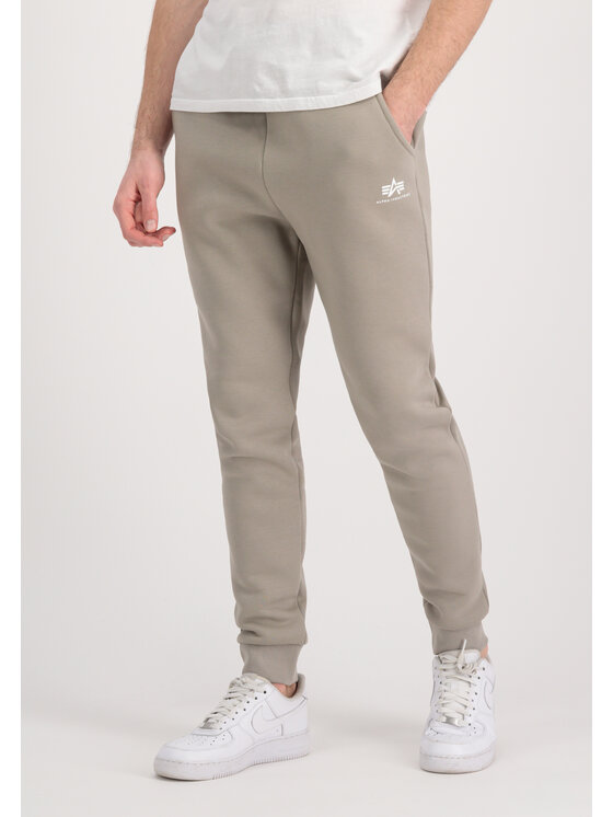 Alpha Industries Alpha Industries Joggery Basic Small Logo Jogger Żółty Slim Fit