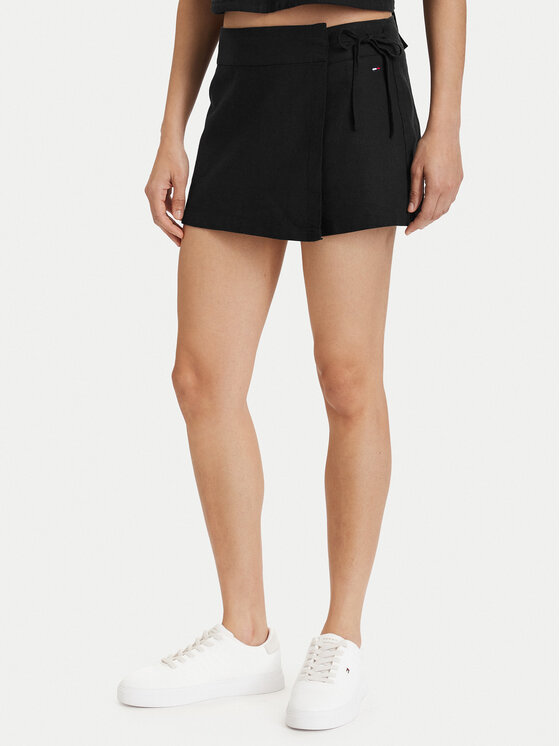 Tommy Jeans Tommy Jeans Seelik-püksid DW0DW22267 Must Regular Fit