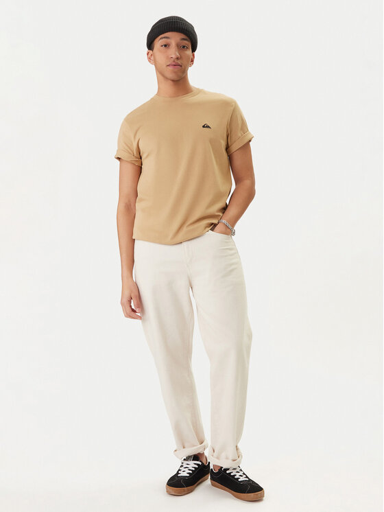 Quiksilver Quiksilver Póló EQYZT07711 Bézs Regular Fit