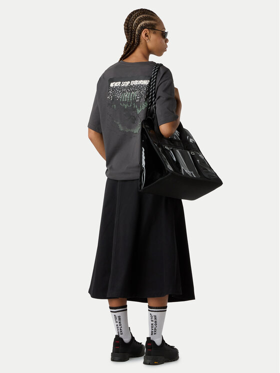 The North Face The North Face T-krekls Powder Days NF0A8E4D Pelēks Relaxed Fit