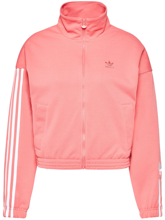 adidas Džemperis adicolor 3D Trefoil Track GN6707 Rožinė Regular Fit •  Modivo.lt