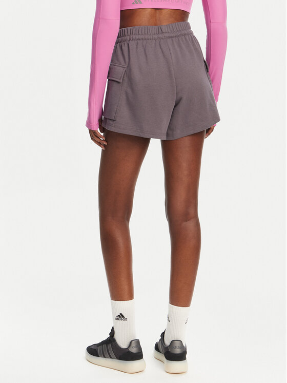 adidas adidas Спортни шорти Essentials Small Logo JC5700 Сив Loose Fit