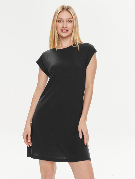 Vero Moda Vero Moda Vsakodnevna obleka Ava 10304703 Črna Loose Fit