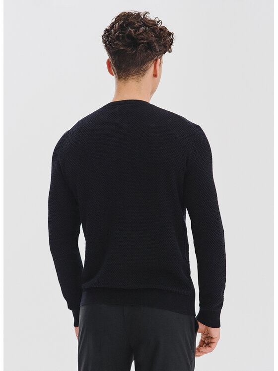 Pako Lorente Pako Lorente Sweter P25WF-2X-012 Czarny Classic Fit