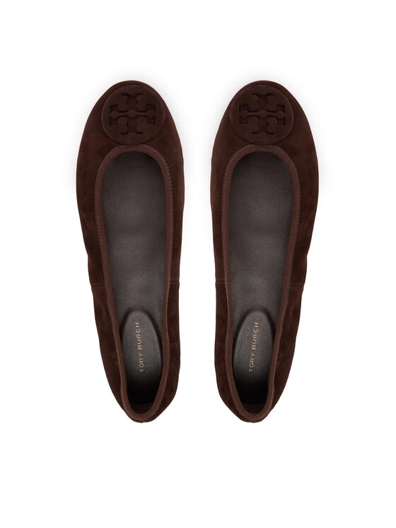 Tory Burch Tory Burch Ballerine Reva Travel Ballet 177247 Marrone