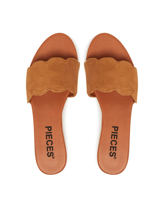 Pieces Pieces Papucs 17156838 Barna