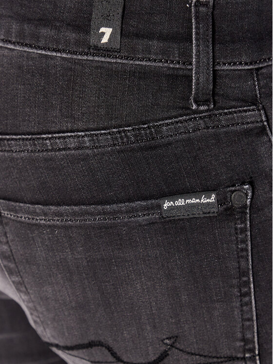 7 For All Mankind 7 For All Mankind Τζιν Slimmy JSMSA240BB Μαύρο Slim Fit