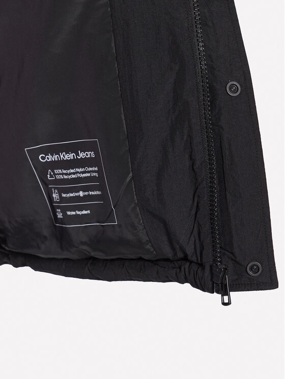 Calvin Klein Jeans Calvin Klein Jeans Prechodná bunda J30J323709 Čierna Regular Fit