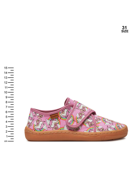 Froddo Froddo Papuče Barefoot Slippers G1700408-4 S Ružičasta