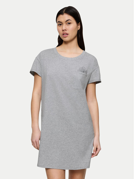 Triumph Triumph Нощница 10225066 Сив Regular Fit