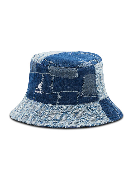 Kangol Kangol Klobouk Denim Mashup Bucket K5296 Tmavomodrá