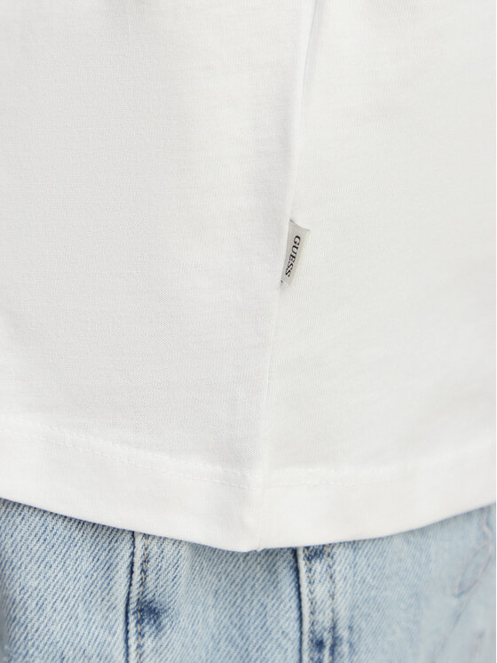 Guess Jeans Guess Jeans T-shirt W6GI45 K8HM0 Bianco Regular Fit