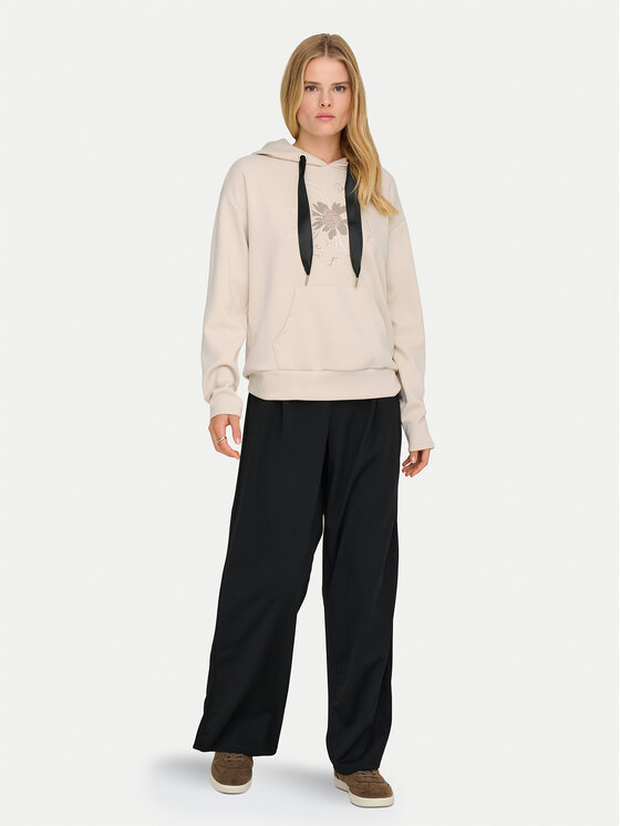 ONLY ONLY Felpa Fancy 15370578 Beige Regular Fit