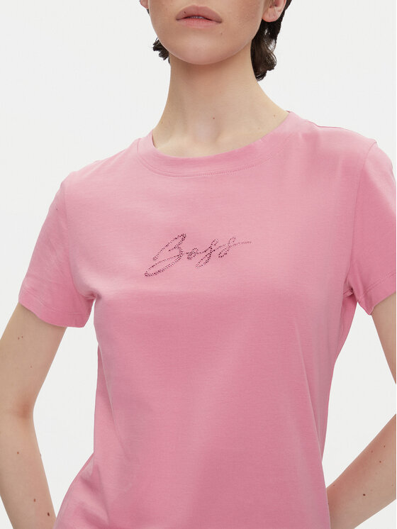 BOSS BOSS Тишърт C_Esogo_2 50538826 Розов Regular Fit