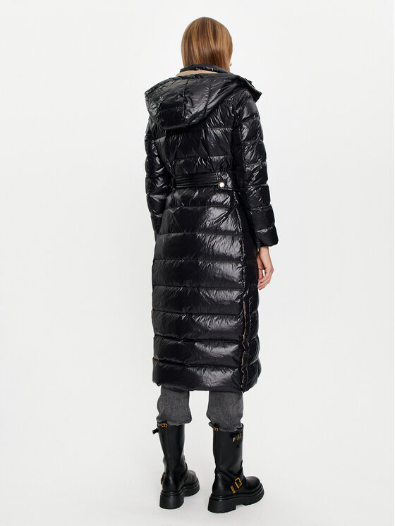 Liu Jo Liu Jo Pūkinė striukė WF4167 T2709 Juoda Regular Fit