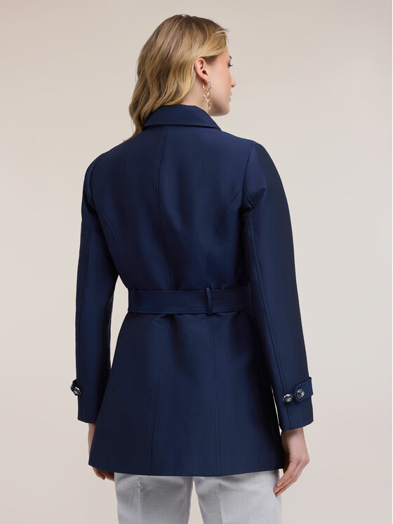 Motivi Motivi Cappotto invernale 0022Q000655N034 Blu Regular Fit