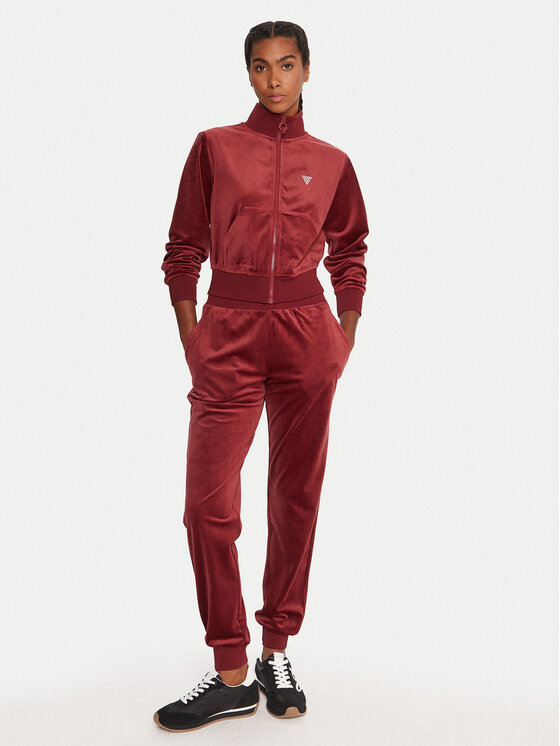 Guess Guess Jopa V3BQ22 K0232 Bordo rdeča Regular Fit