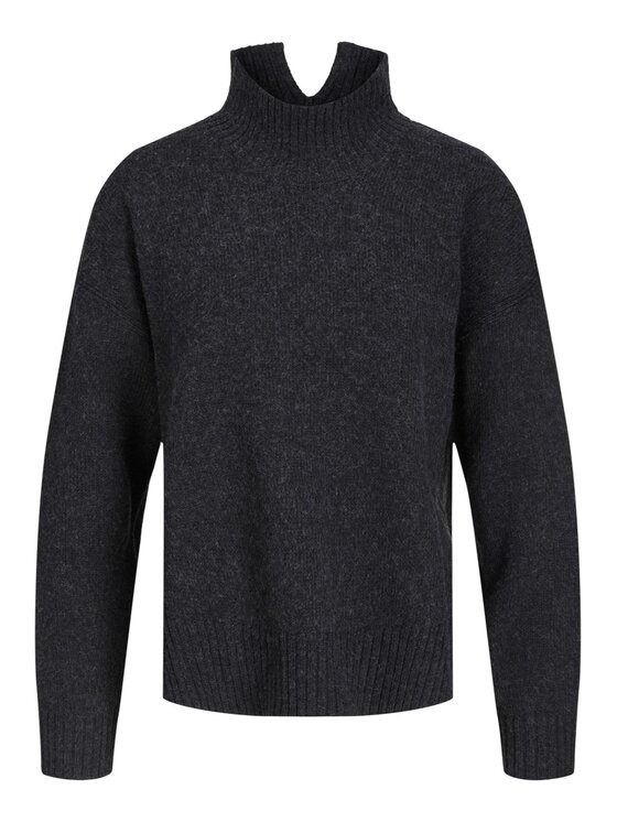 TeeShoppen TeeShoppen Polo 'Oversized Collection' Czarny Oversize