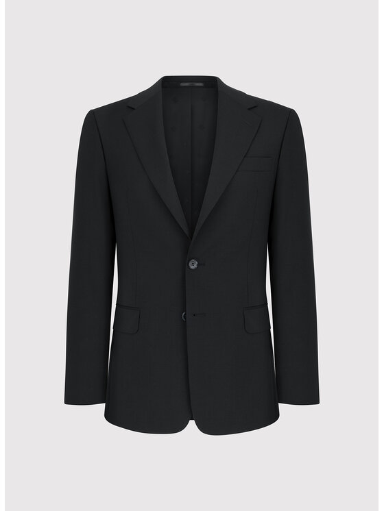 Pako Lorente Pako Lorente Marynarka P26WP-3G-015 Czarny Slim Fit