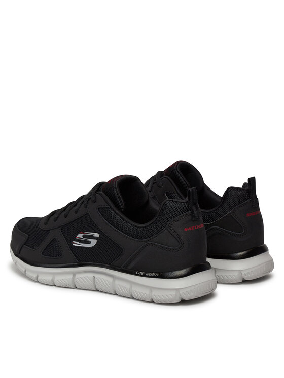 Skechers Skechers Sneakersy Scloric 52631/BKRD Černá