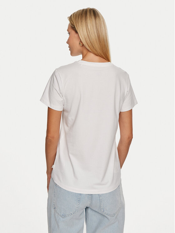Guess Jeans Guess Jeans T-shirt W4YI13 J1314 Bijela Regular Fit