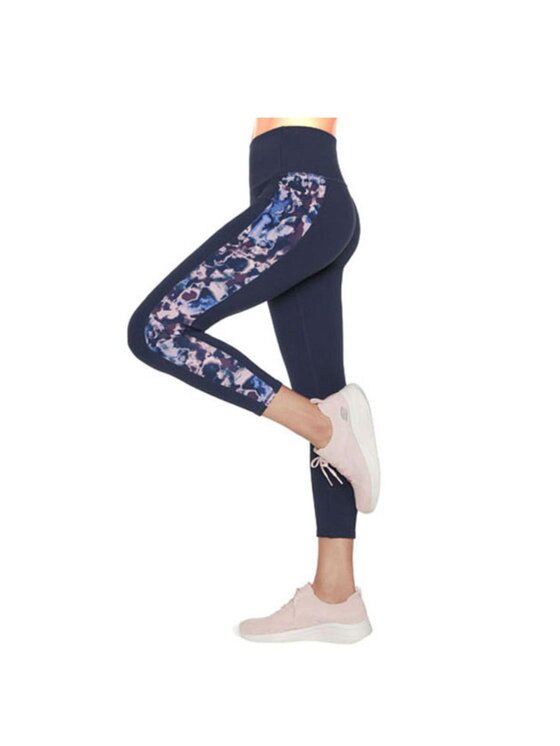 Skechers Skechers Legginsy WLG204-PMLT Kolorowy Regular Fit