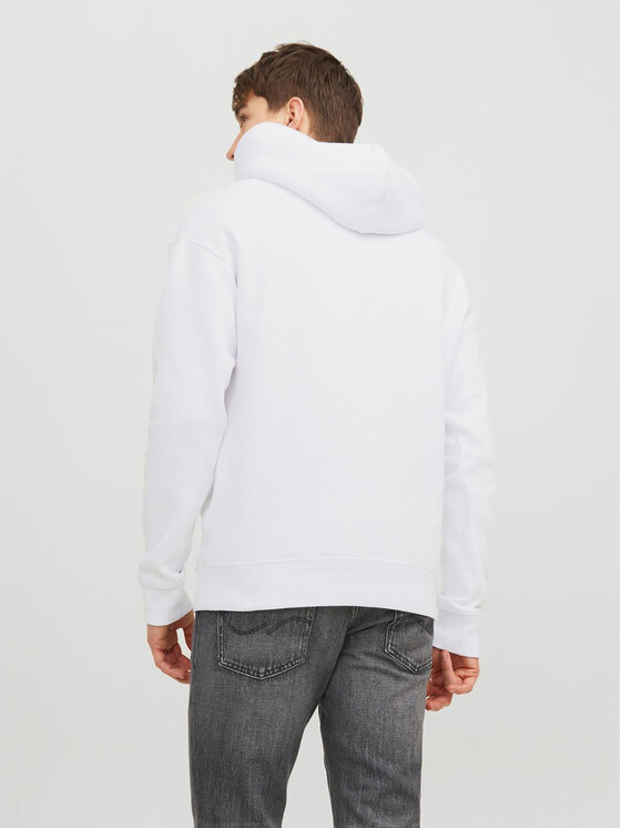 Jack & Jones Jack & Jones Hanorac 12233972 Alb Relaxed Fit